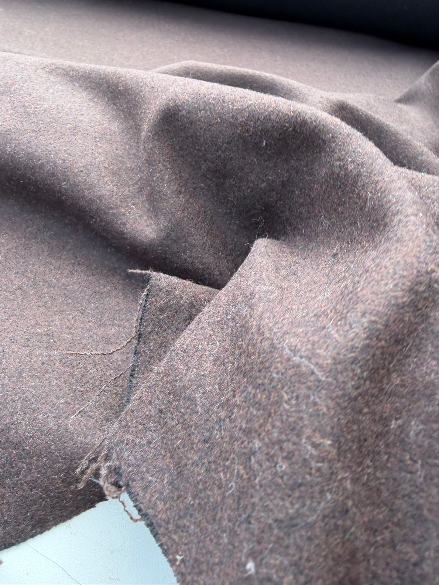 WOOL EDIT 029 brown wool flannel