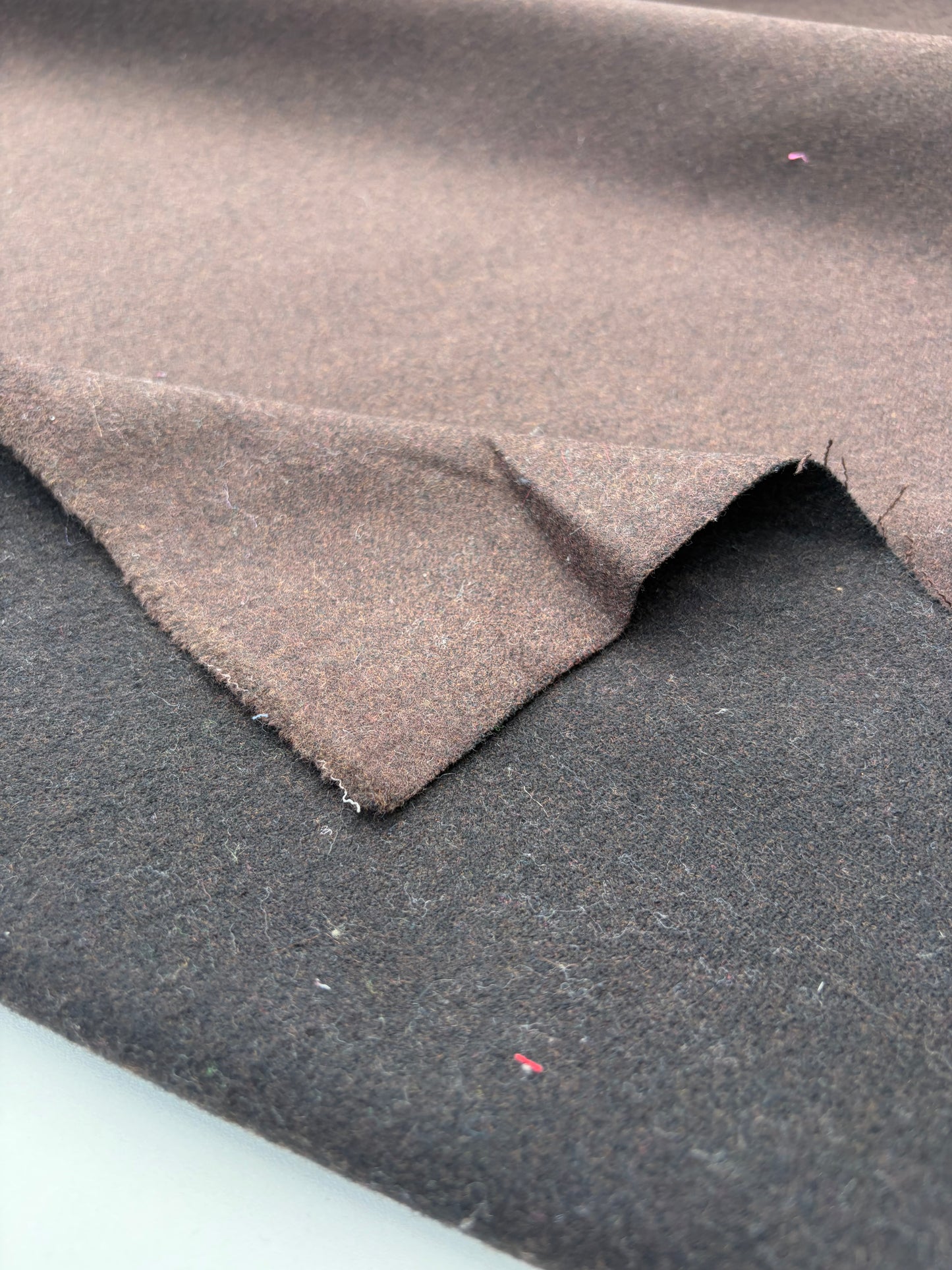 WOOL EDIT 029 brown wool flannel
