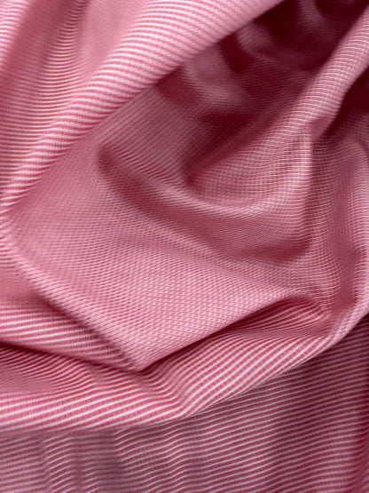 EMILE 021 red cotton colourwoven mini check