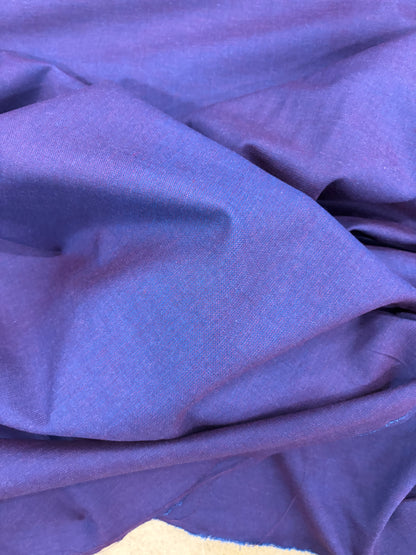EMILE 022 red/blue cotton colourwoven shirting twill