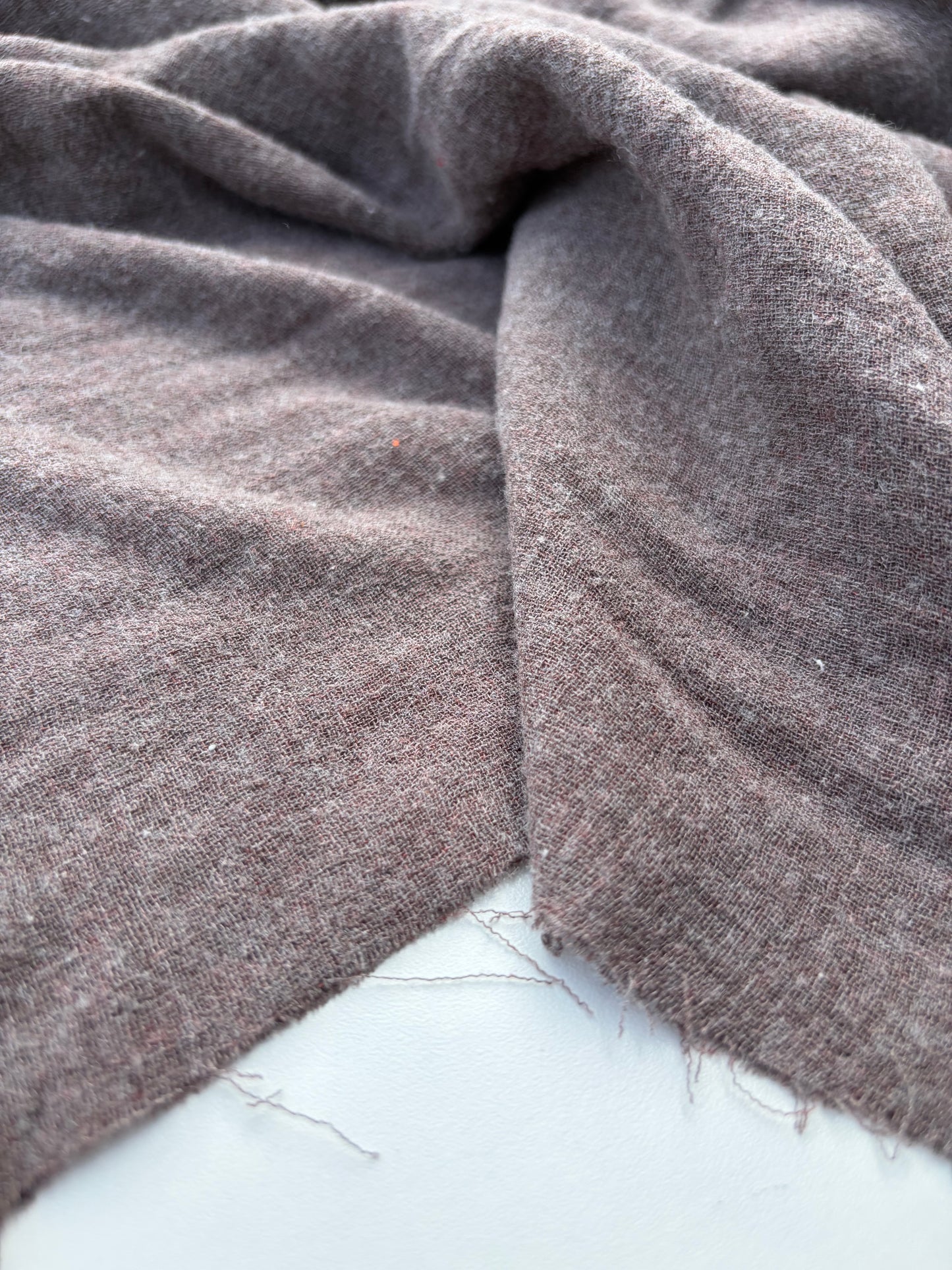 WOOL EDIT 031 brown/taupe wool gaze