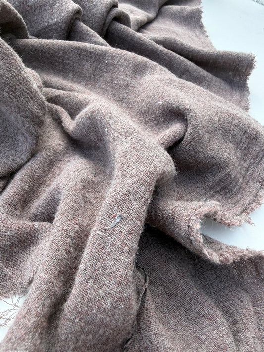 WOOL EDIT 031 brown/taupe wool gaze