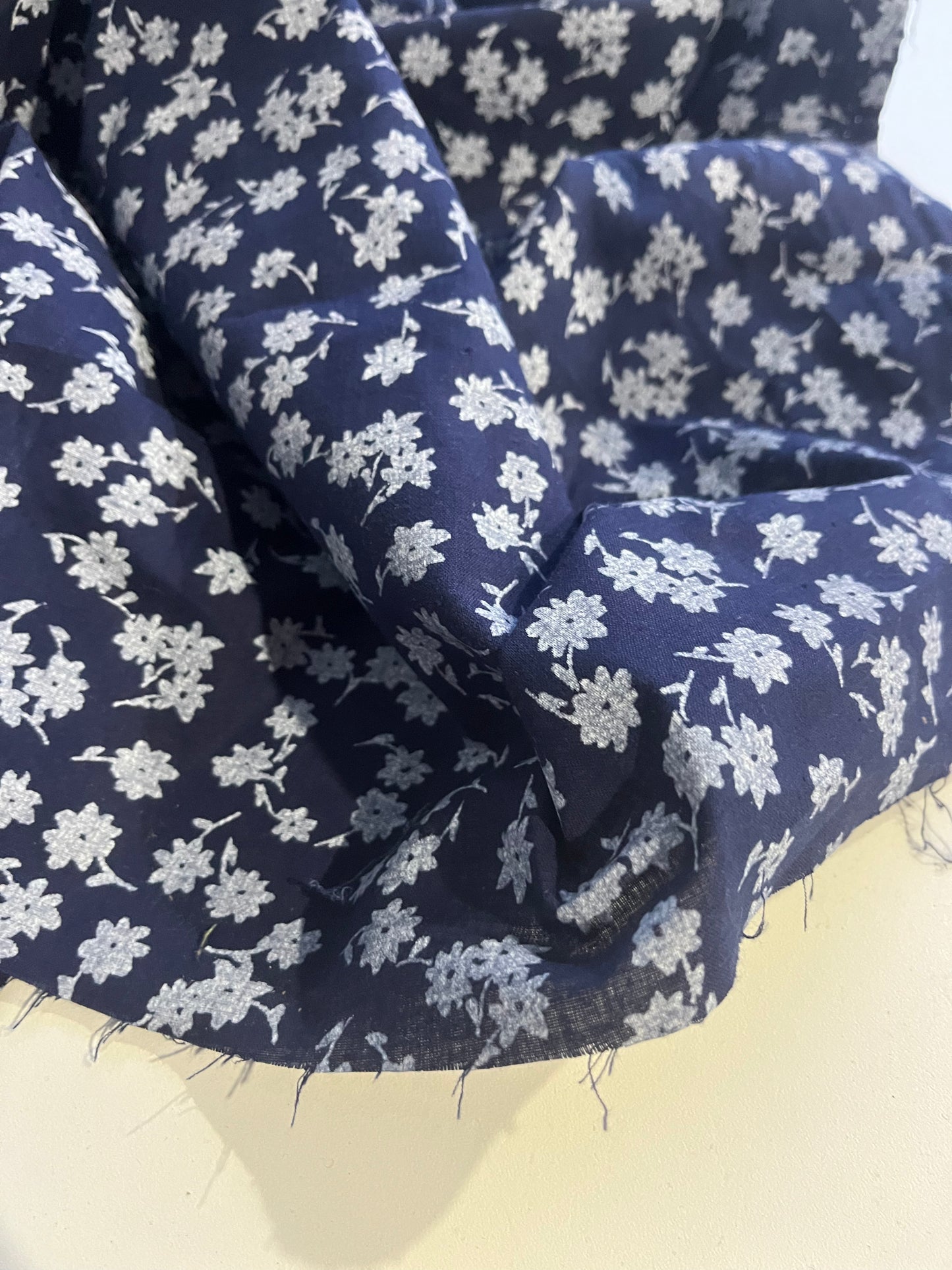 CLAUDY 028 cotton voile romantic flowerprint