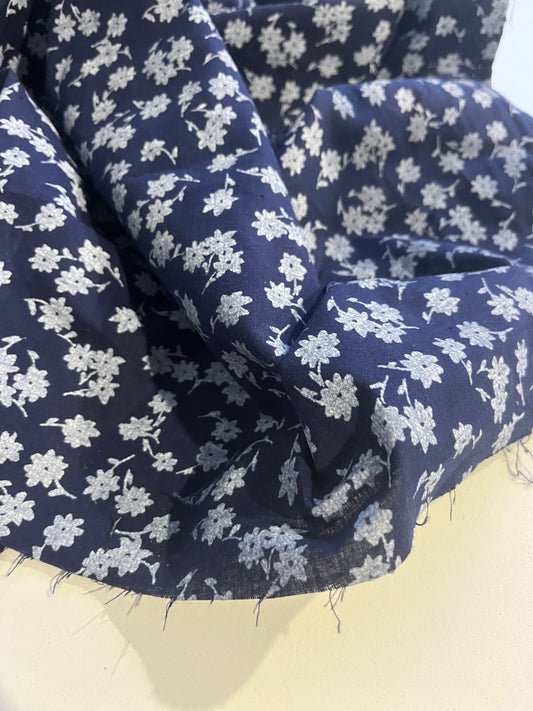 CLAUDY 028 cotton voile romantic flowerprint