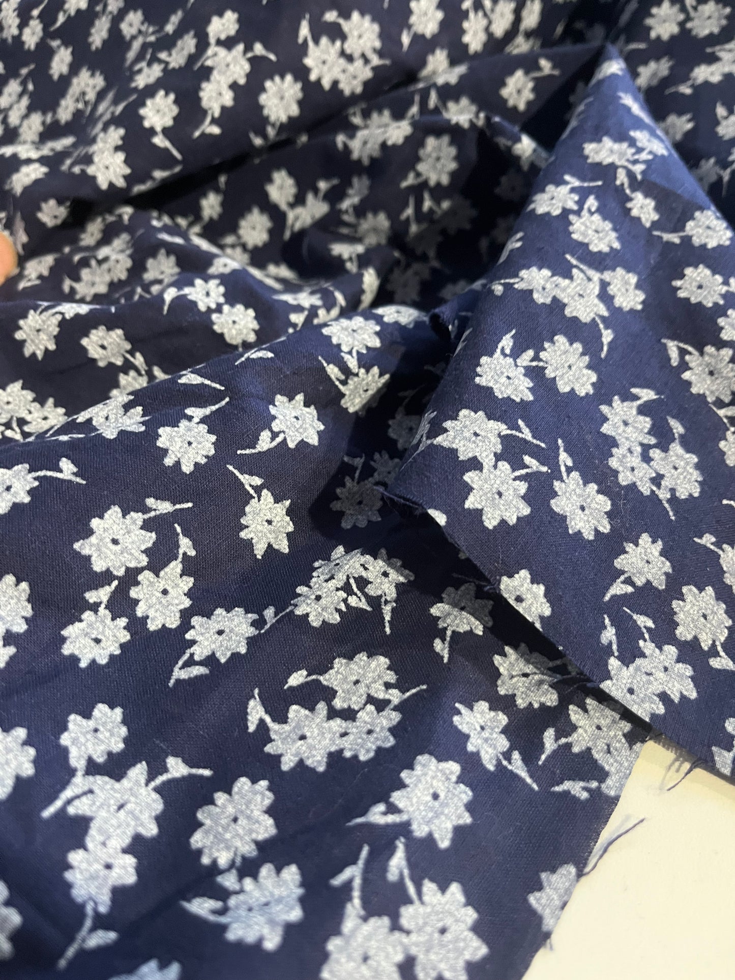 CLAUDY 028 cotton voile romantic flowerprint