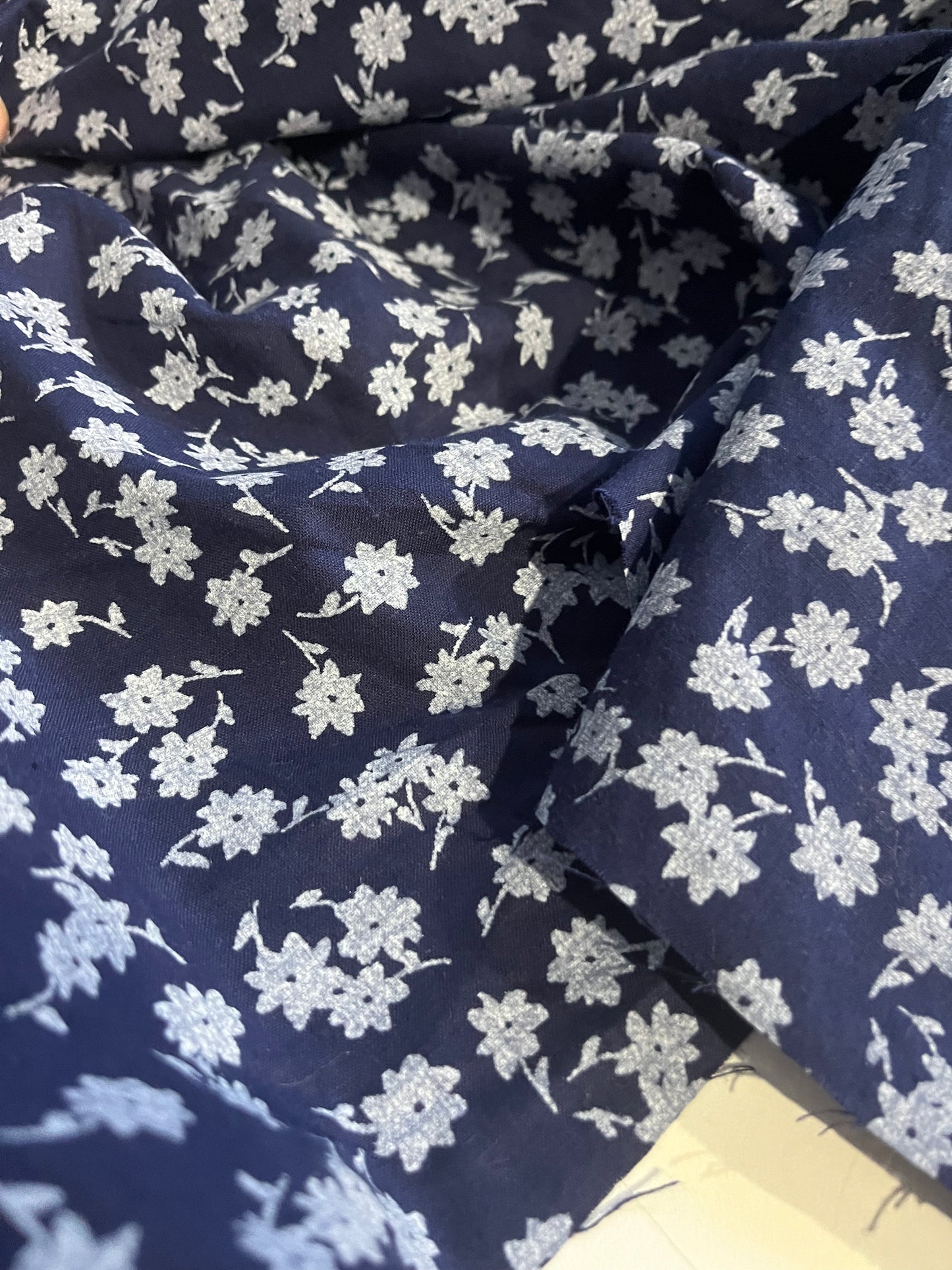 CLAUDY 028 cotton voile romantic flowerprint