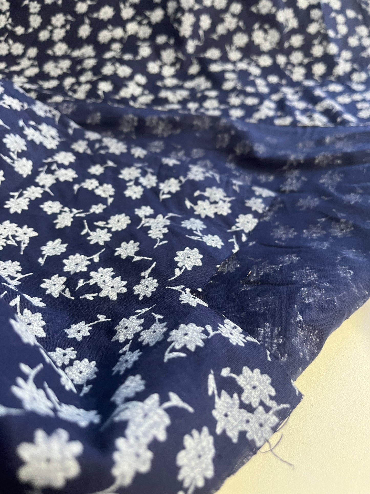 CLAUDY 028 cotton voile romantic flowerprint
