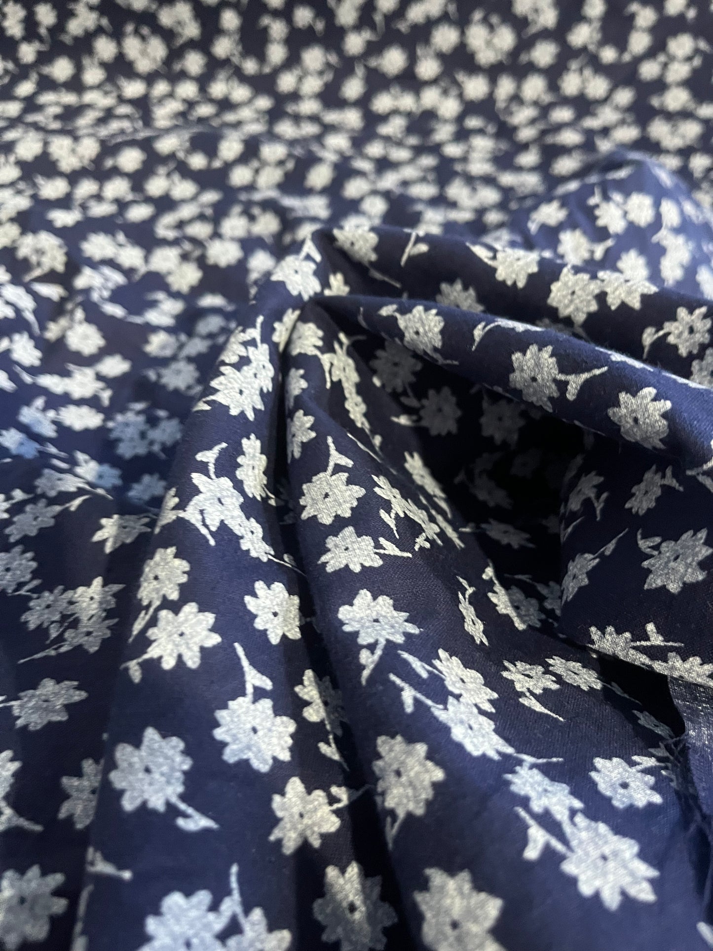 CLAUDY 028 cotton voile romantic flowerprint
