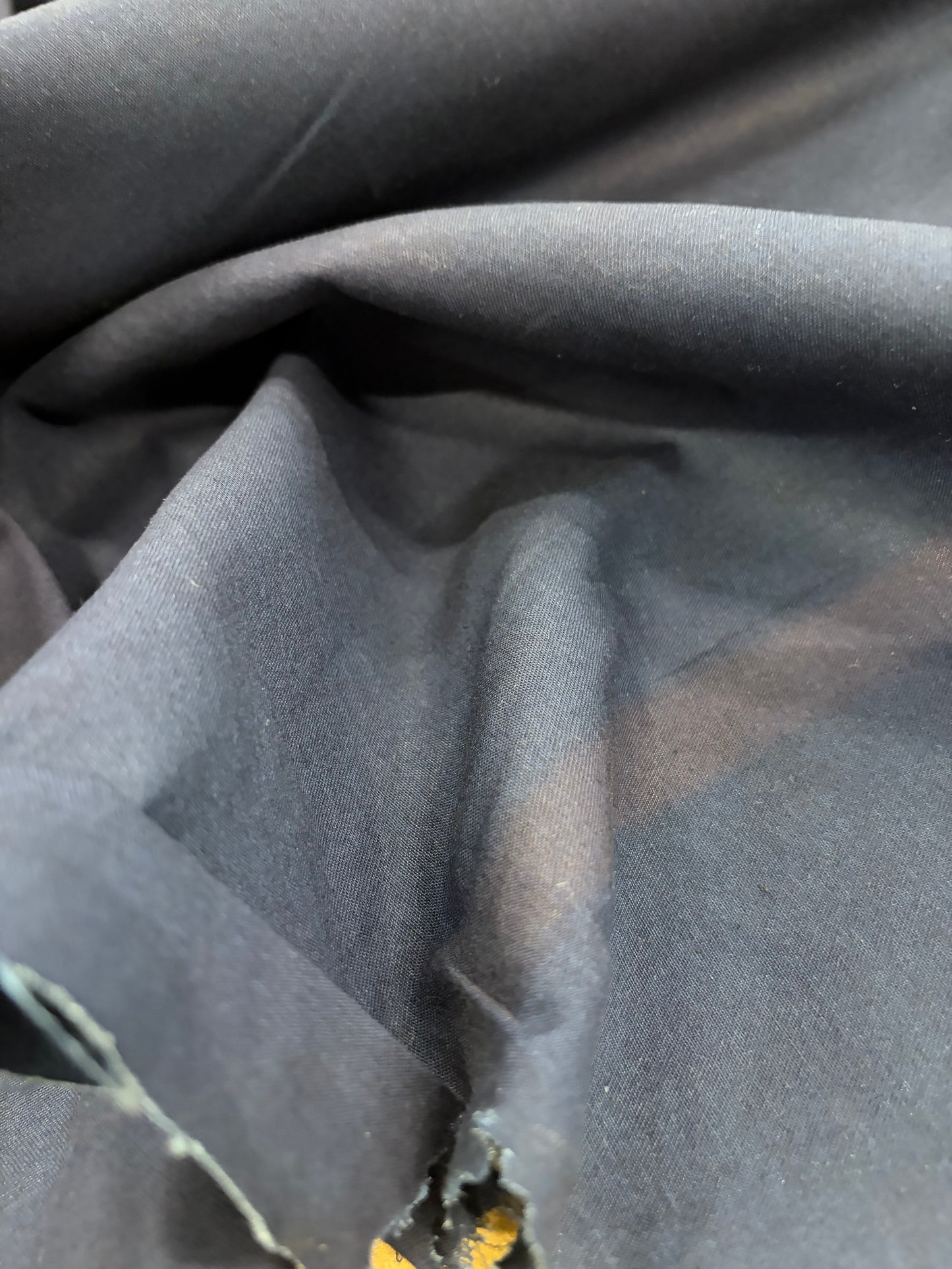 EMILE 026 navy cotton shirting twill