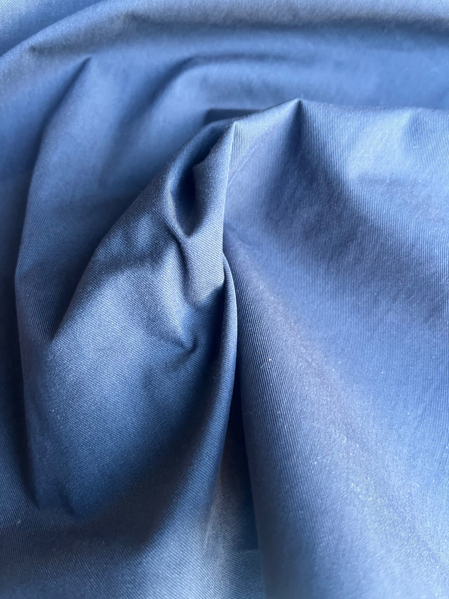 ZACHARIE 022 cotton twill technical touch navy