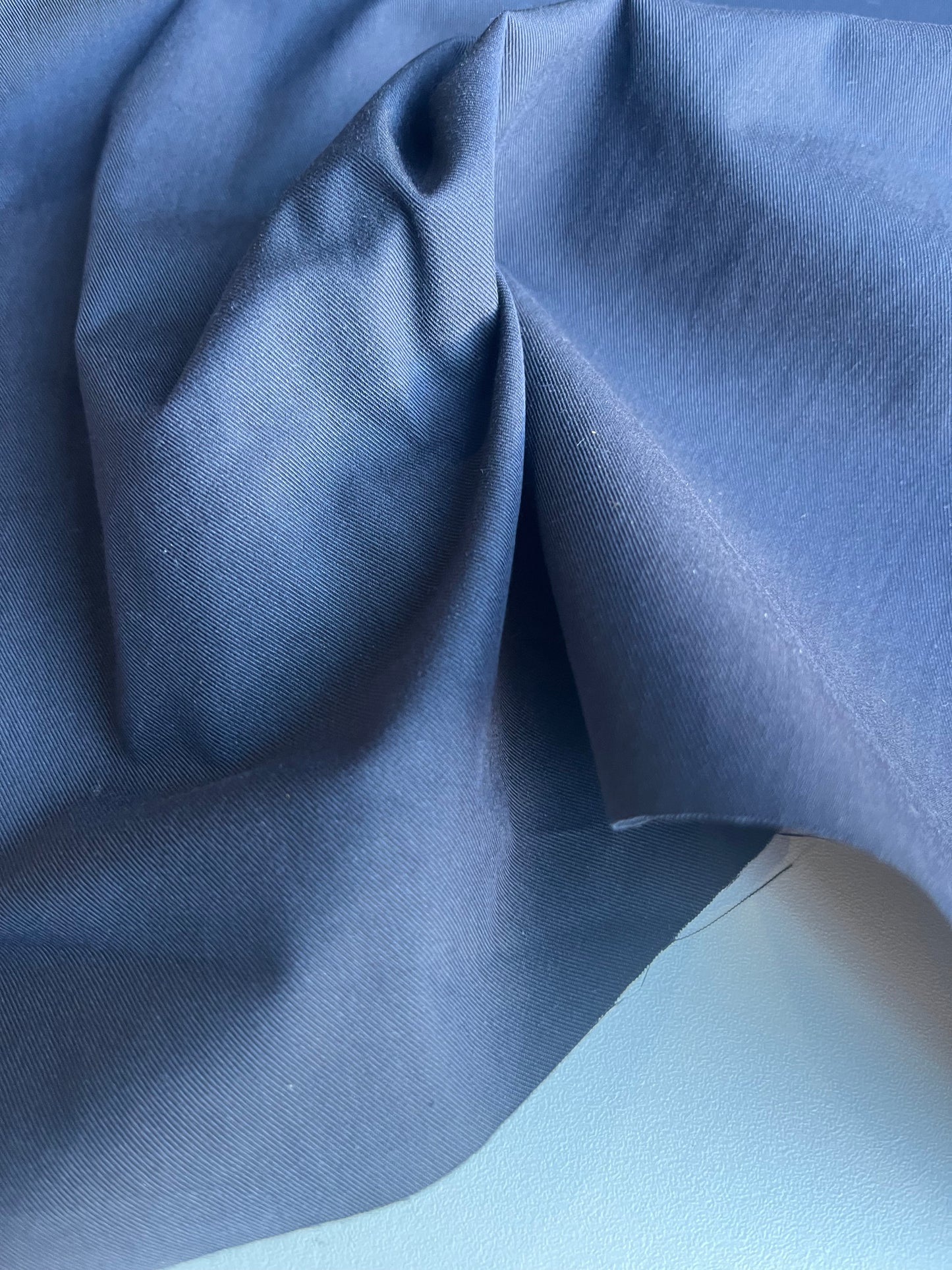 ZACHARIE 022 cotton twill technical touch navy