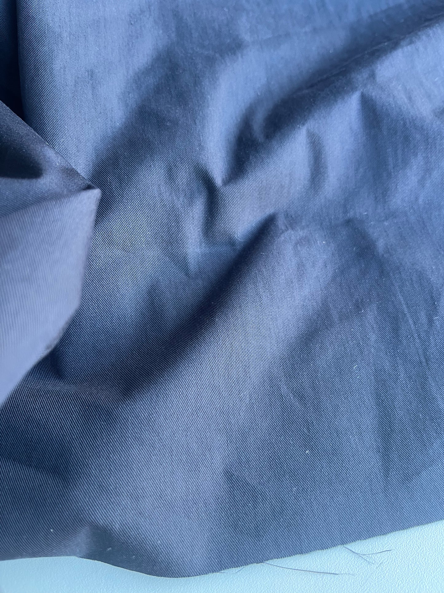 ZACHARIE 022 cotton twill technical touch navy