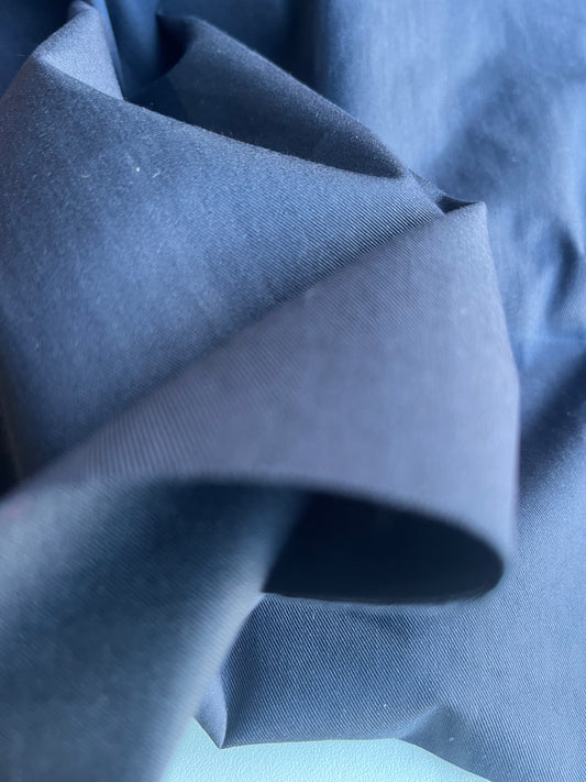 ZACHARIE 022 cotton twill technical touch navy