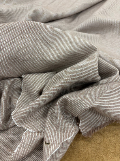 EMILE 028 sand cotton colourwoven shirting twill