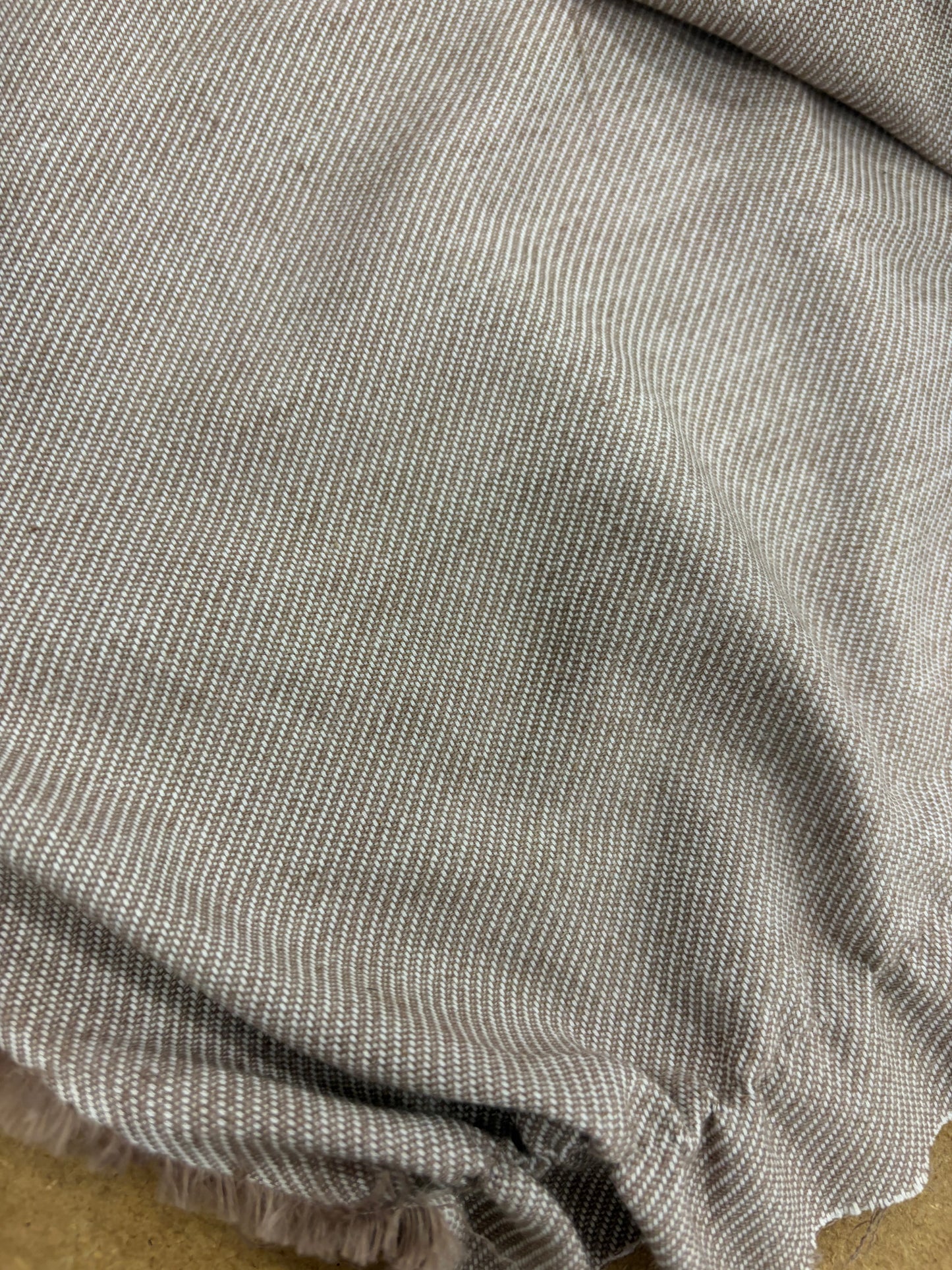 EMILE 028 sand cotton colourwoven shirting twill