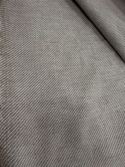 EMILE 028 sand cotton colourwoven shirting twill