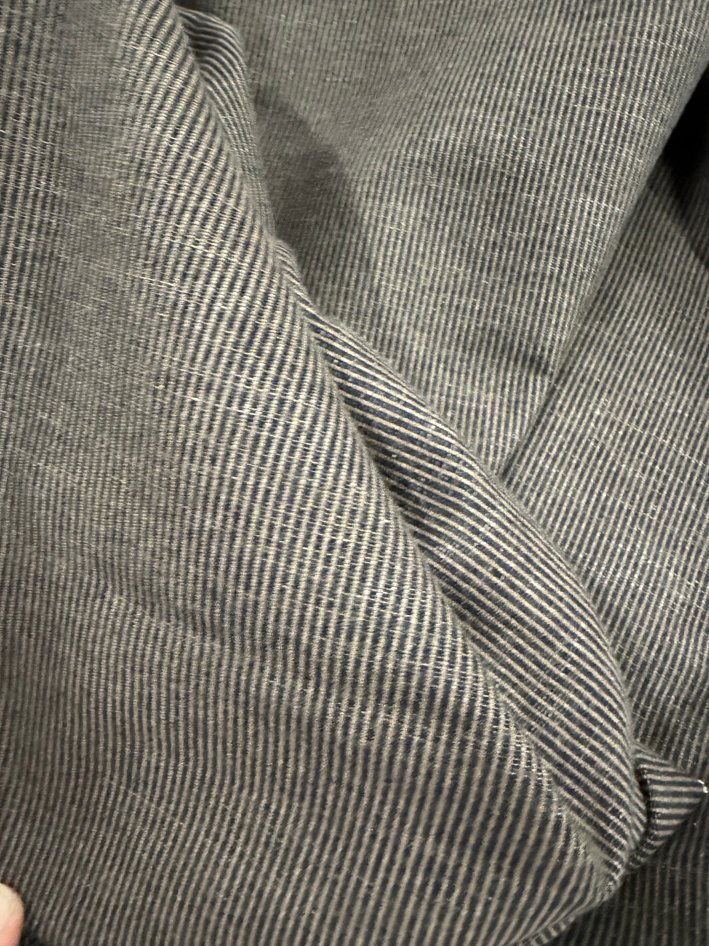 EMILE 031 heavy cotton pinstripe