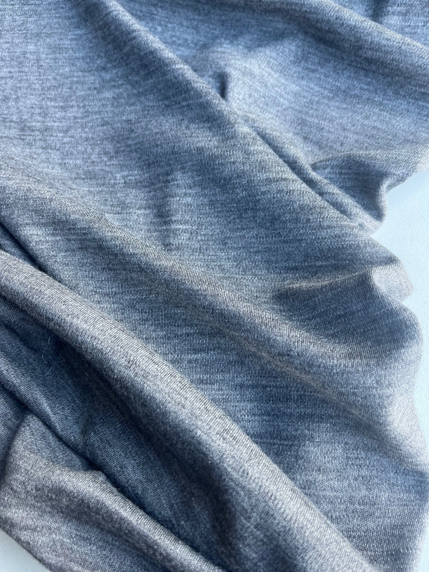 ZACHARIE 026 wool jersey Grey mélange