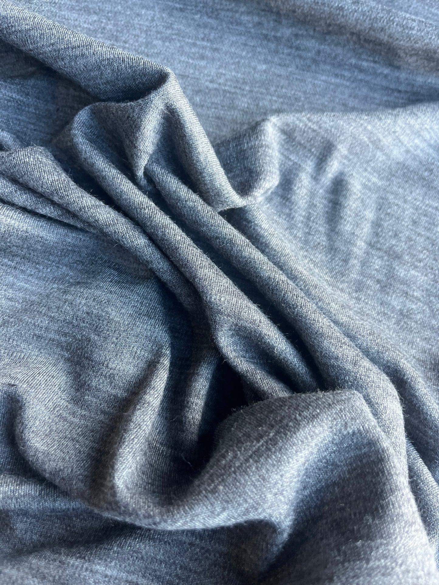 ZACHARIE 026 wool jersey Grey mélange