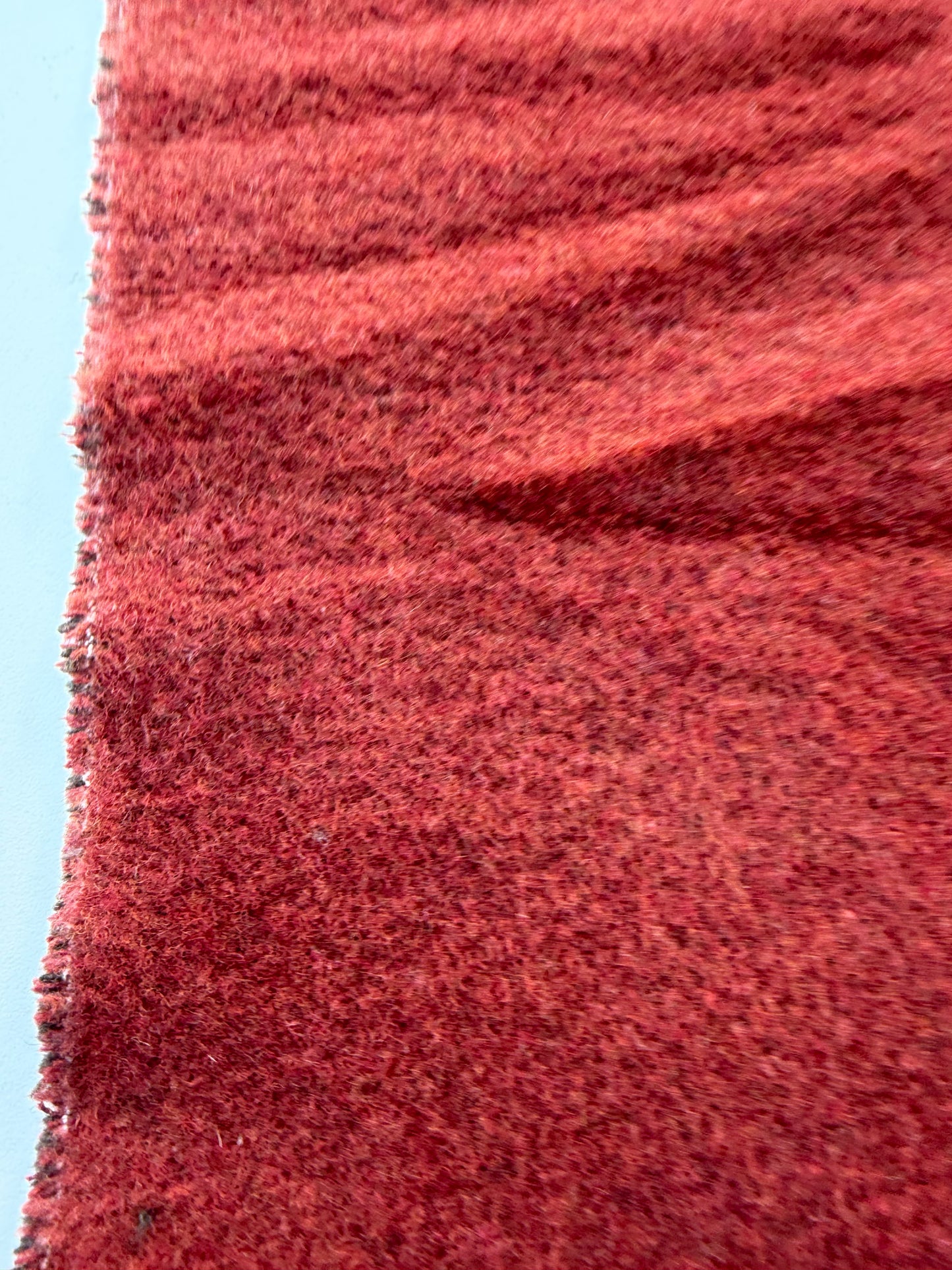 WOOL EDIT 038 brique/grey  double face boiled wool