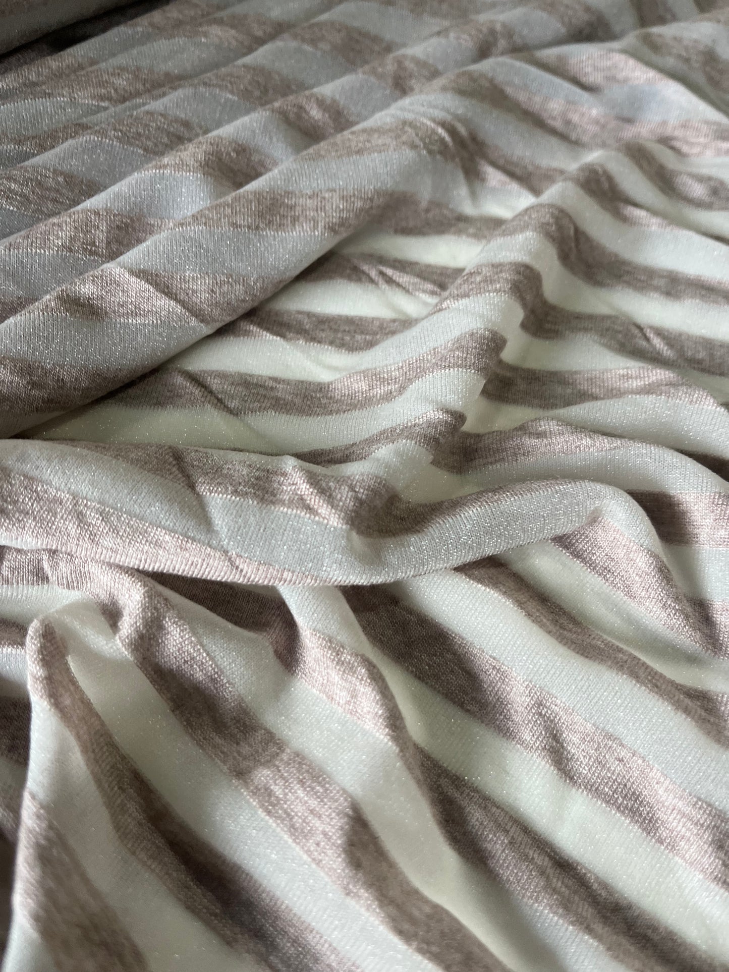 ALESSIA 008 fantasy jersey stripes greige