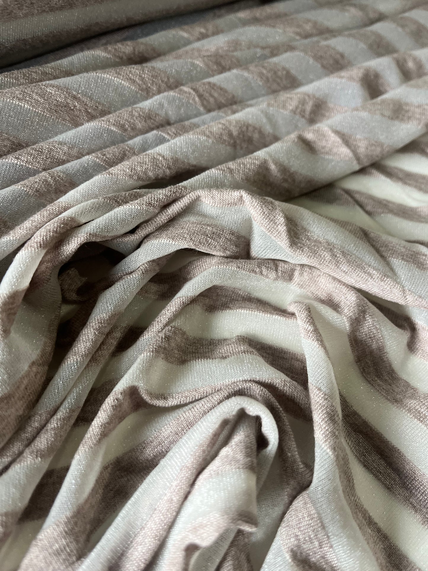 ALESSIA 008 fantasy jersey stripes greige