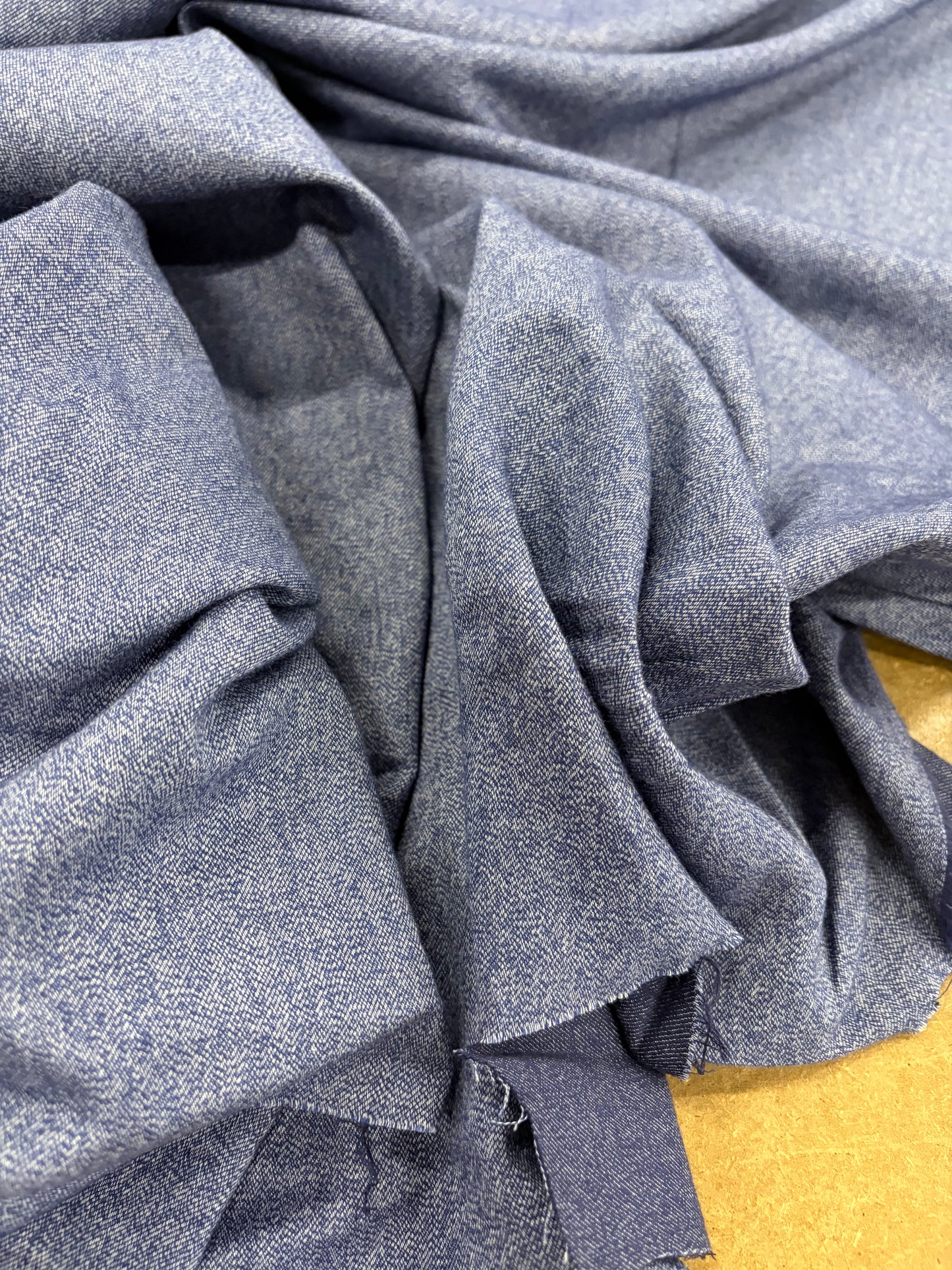 EMILE 035 indigo cotton colourwoven 3mm gingham