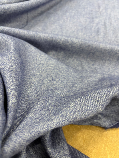 EMILE 036 dark blue cotton colourwoven shirting twill