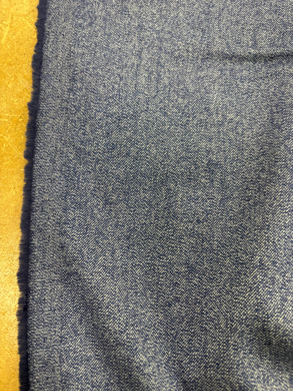 EMILE 036 dark blue cotton colourwoven shirting twill