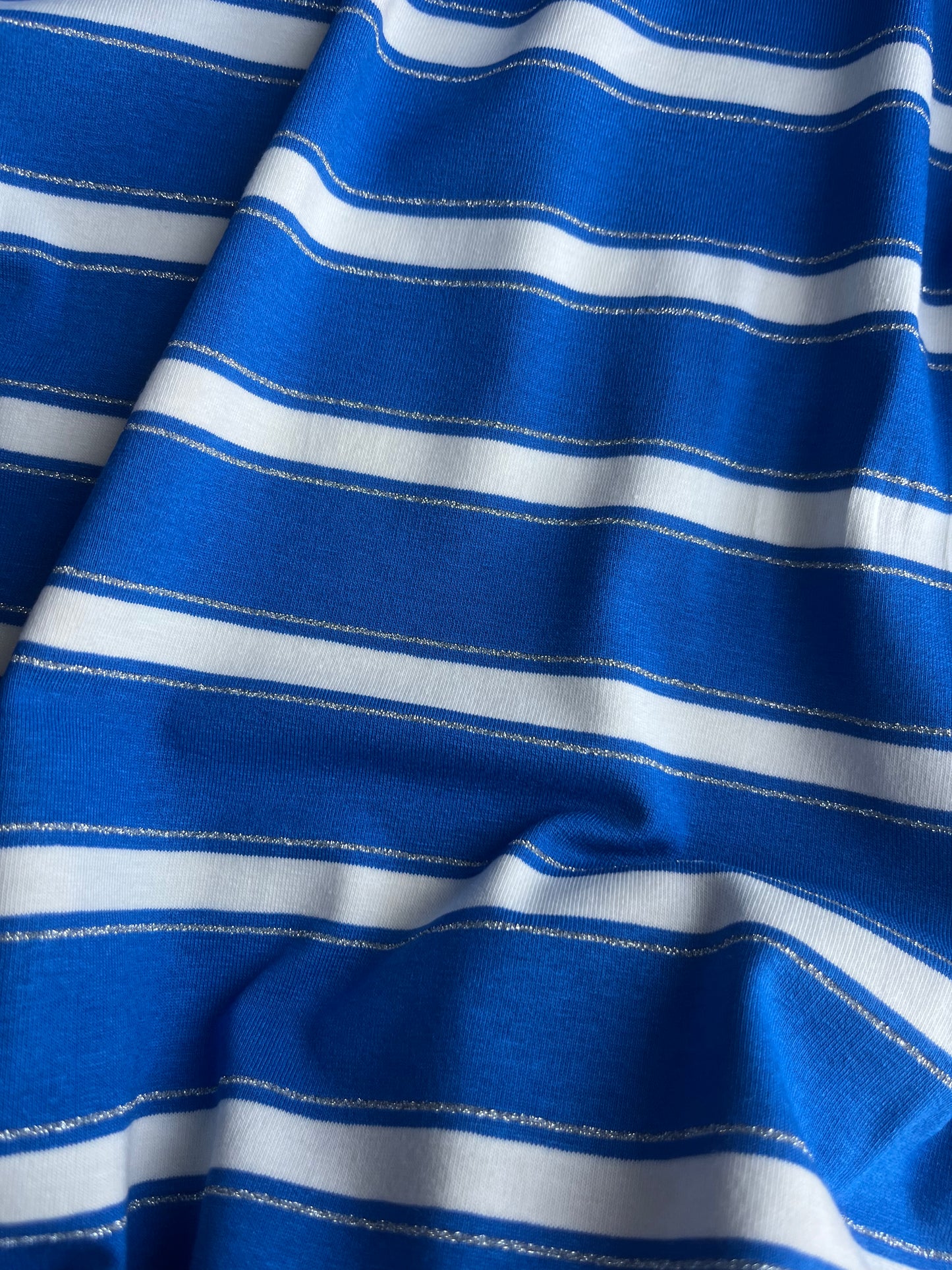 OLGA 021 viscose jersey stripes with lurex