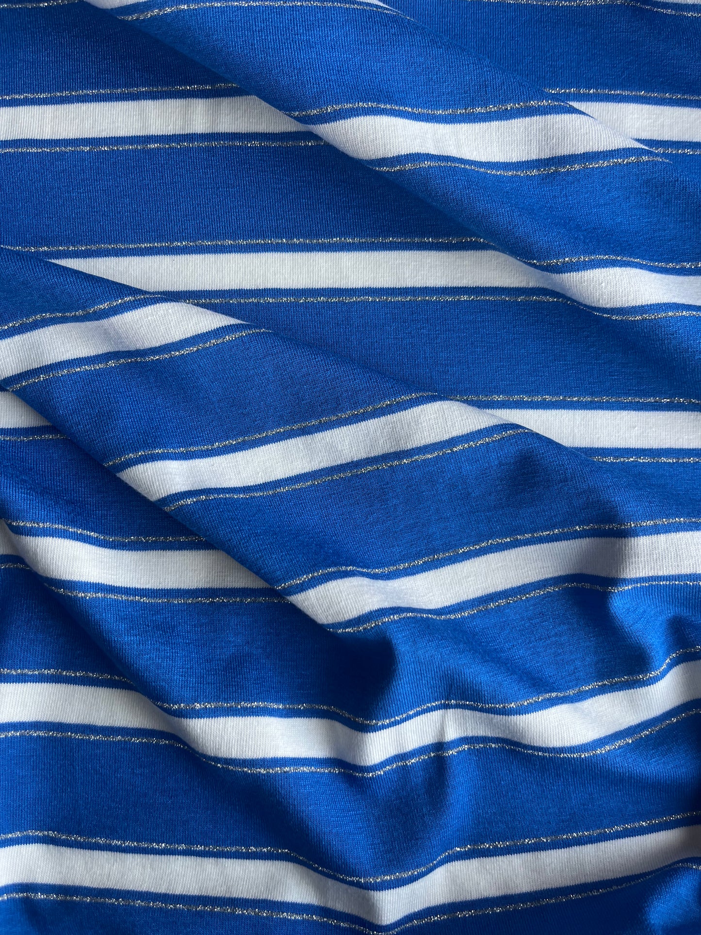 OLGA 021 viscose jersey stripes with lurex