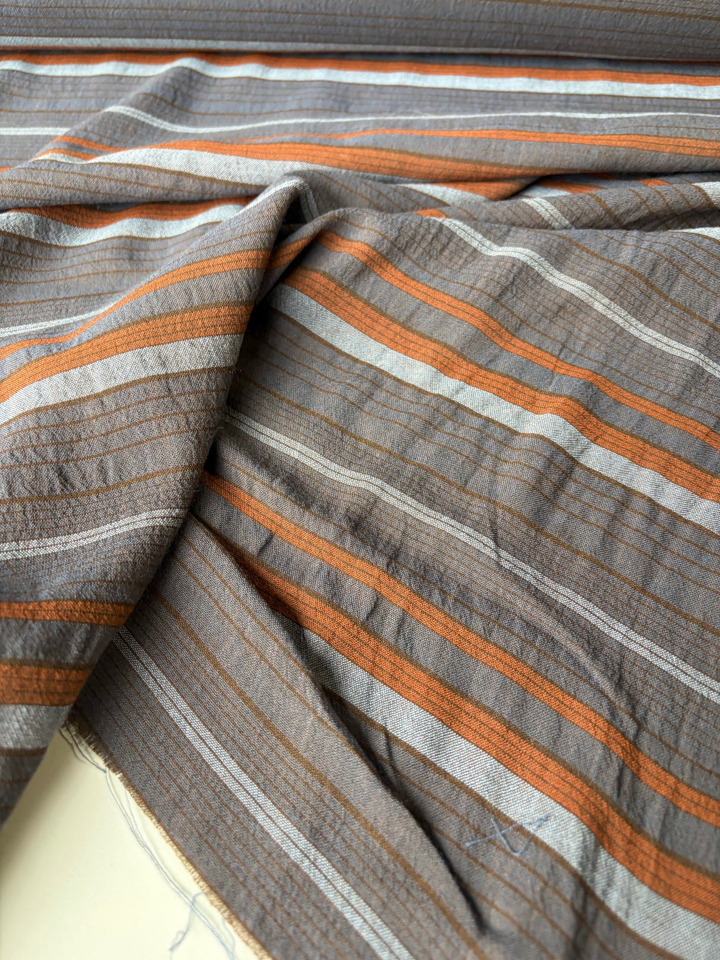 LC BOB 011 colourwoven cotton voile stripes