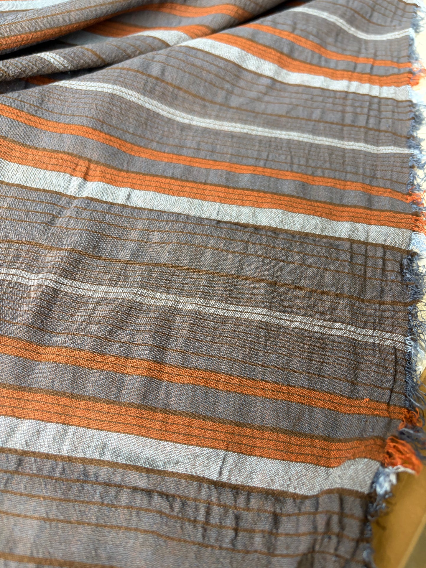 LC BOB 011 colourwoven cotton voile stripes