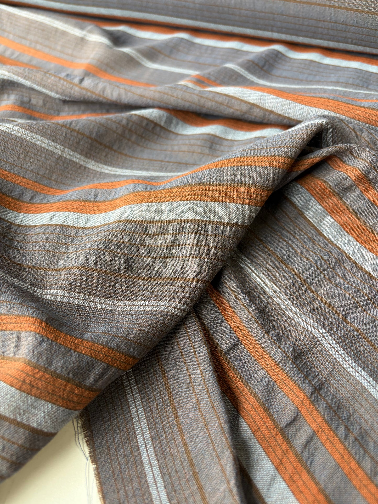 LC BOB 011 colourwoven cotton voile stripes