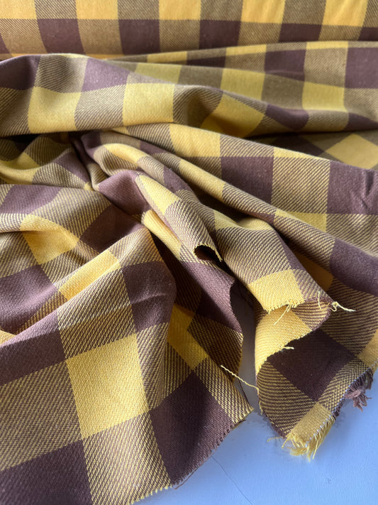 ALESSIA 015 heavy cotton check