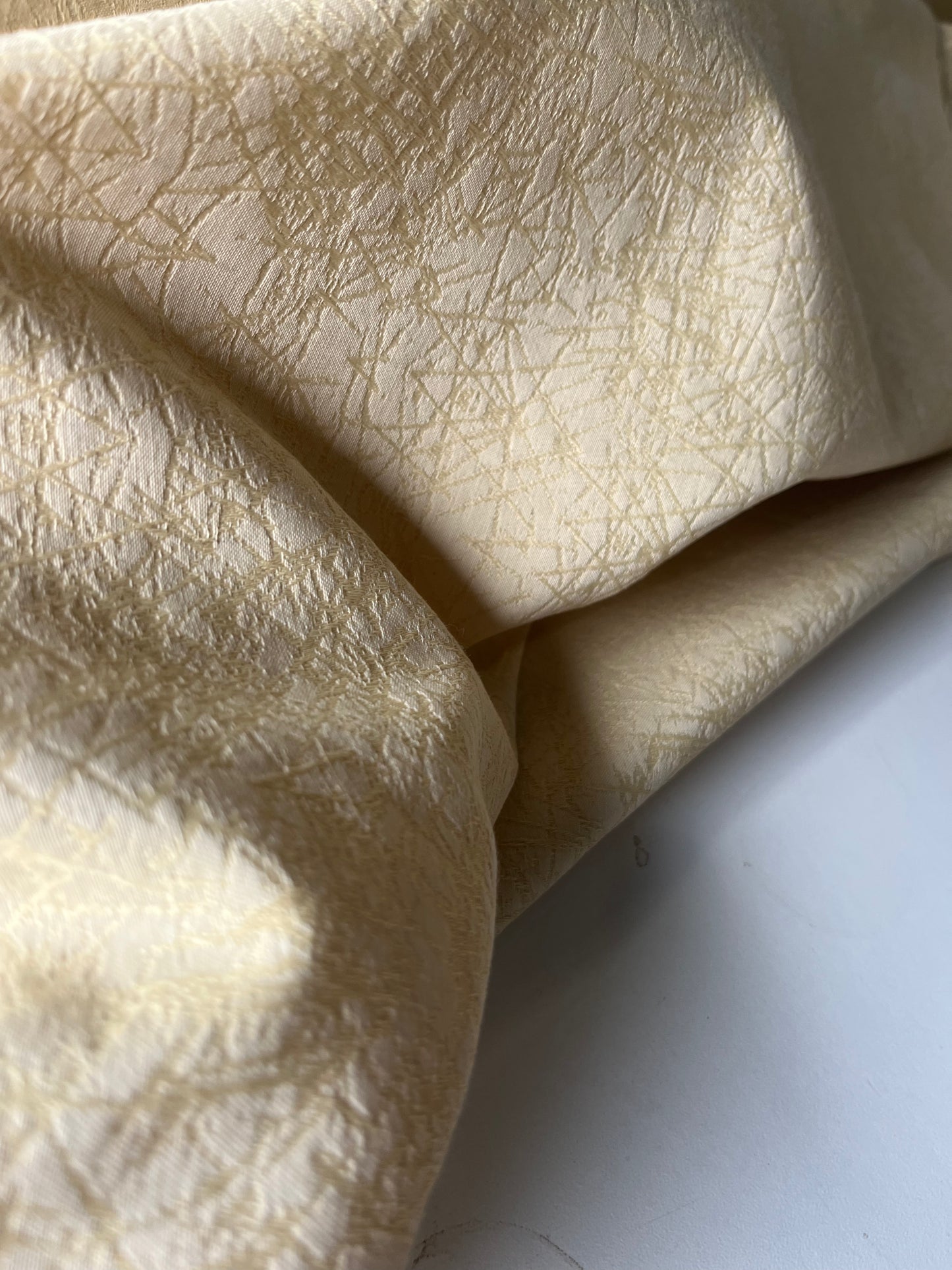 ALESSIA 016 cotton jacquard  vanilla