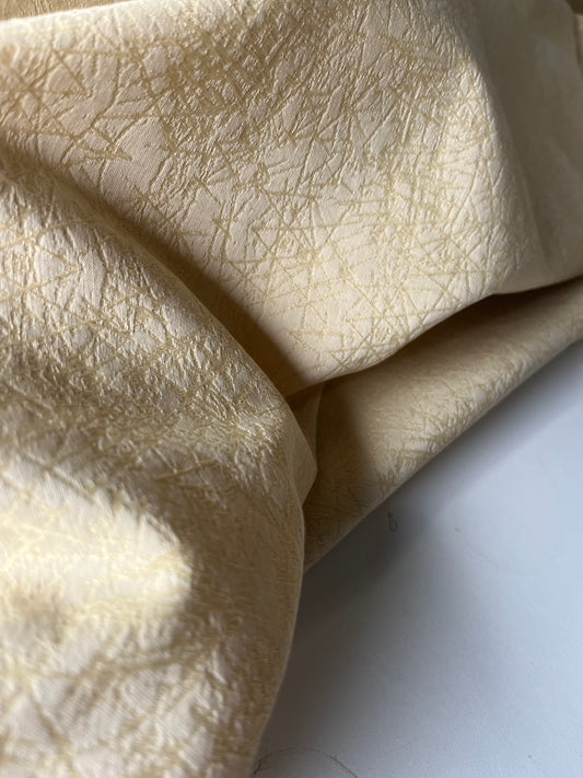 ALESSIA 016 cotton jacquard  vanilla