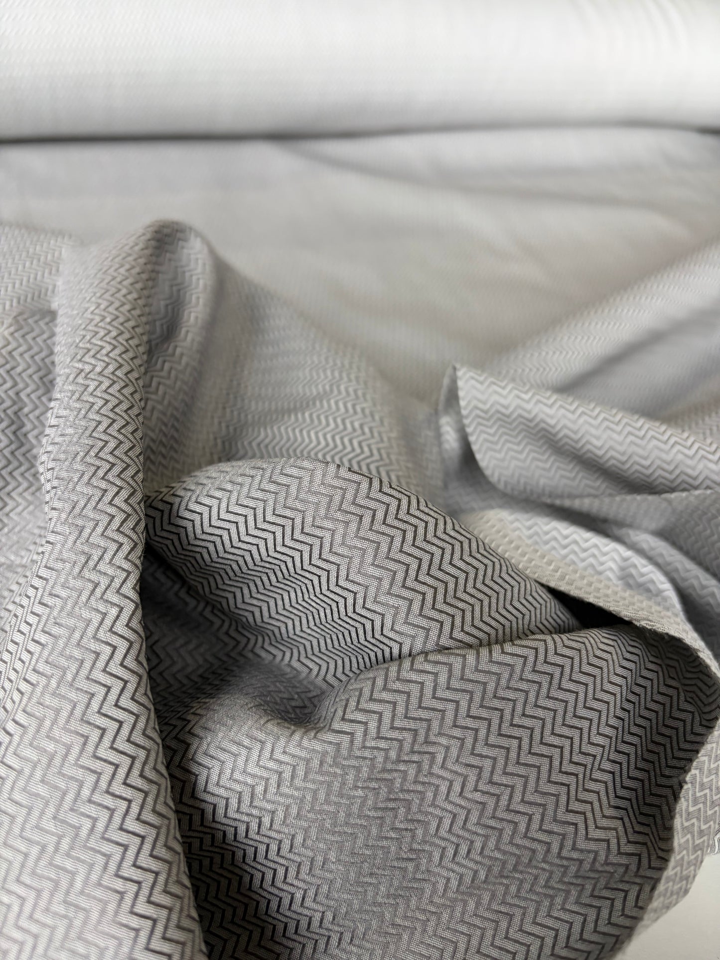 PC BOB 014  light cotton jacquard zig zag