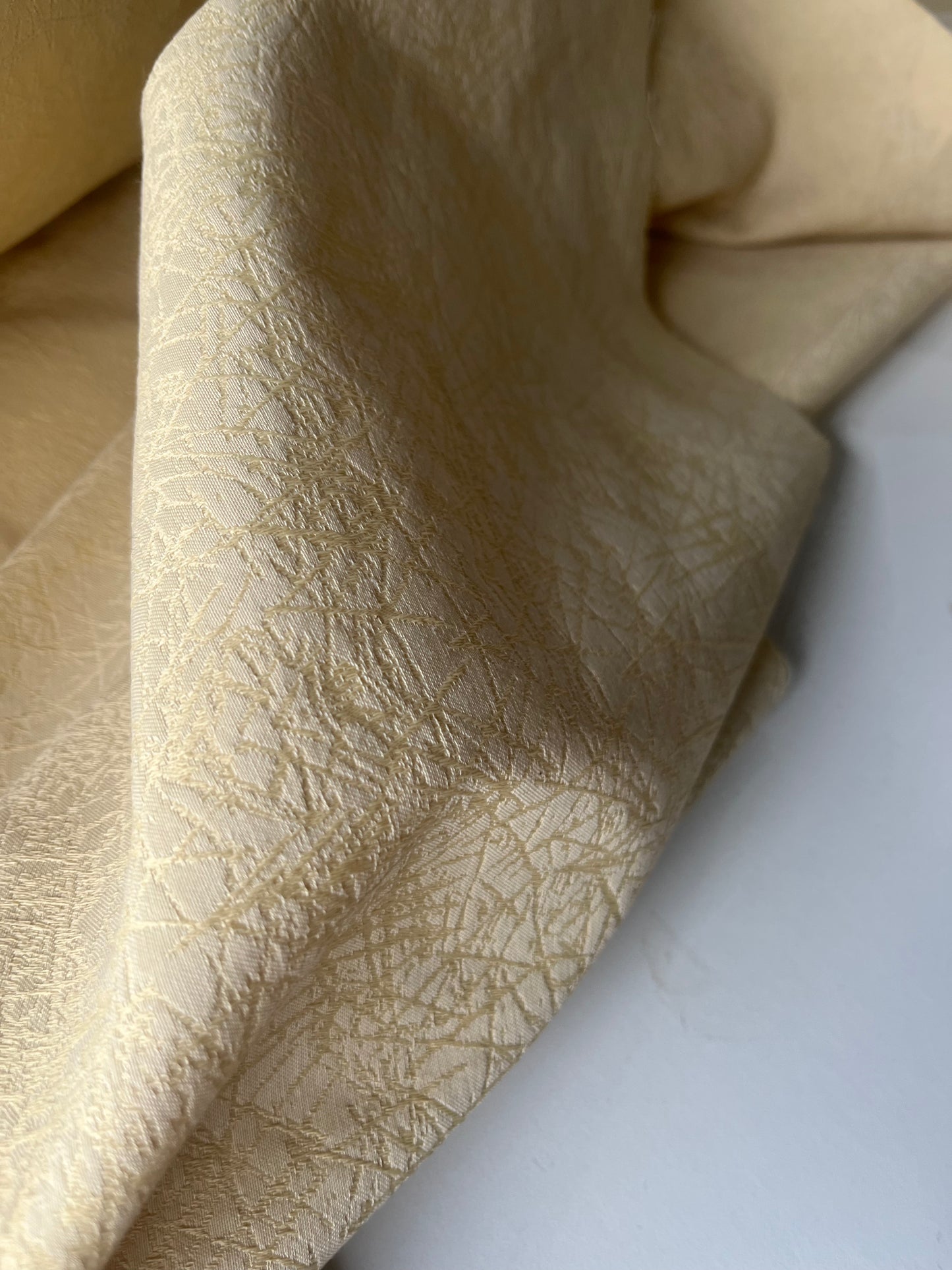 ALESSIA 016 cotton jacquard  vanilla