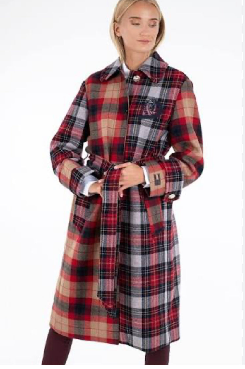 KAREN 001  heavy wool check patchwork from Tommy H