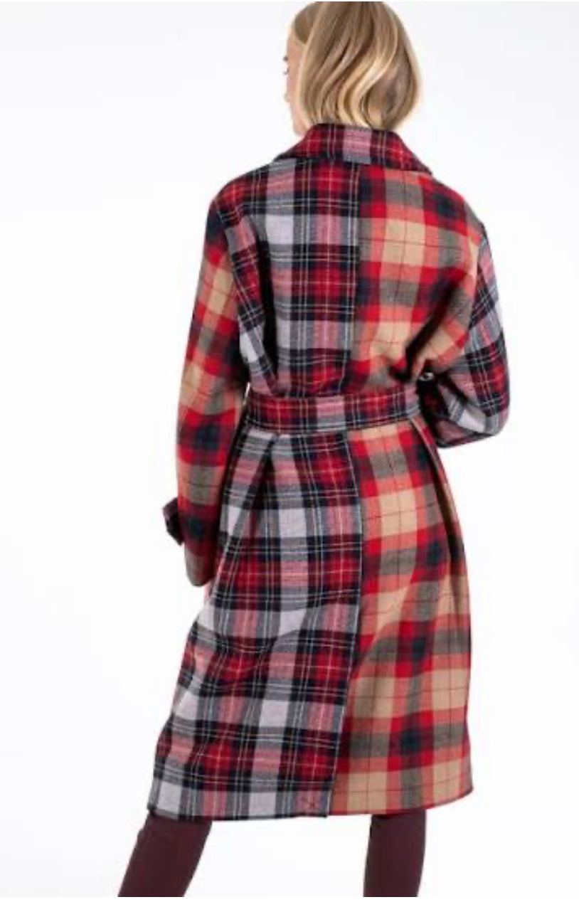 KAREN 001  heavy wool check patchwork from Tommy H