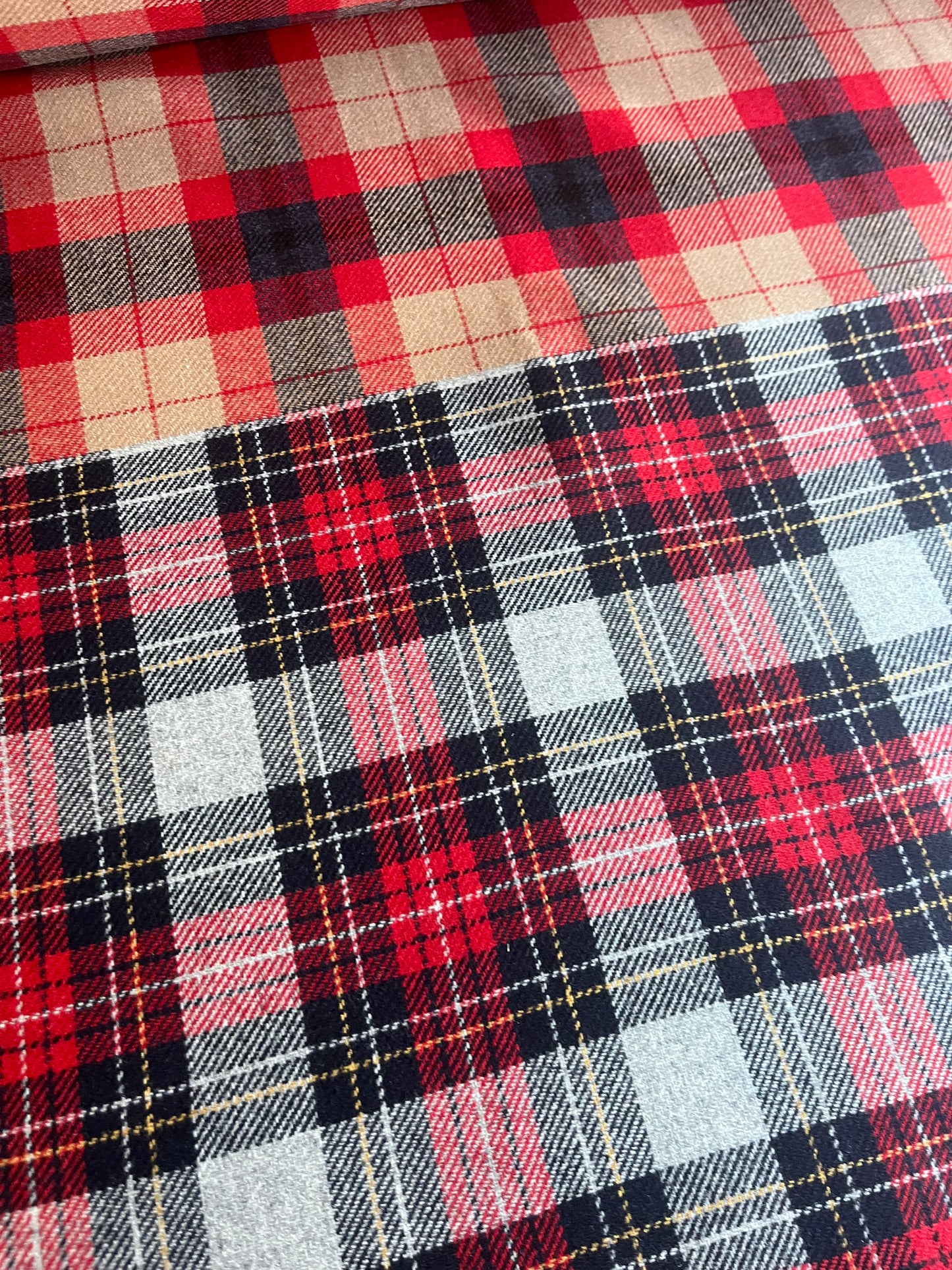 KAREN 001  heavy wool check patchwork from Tommy H