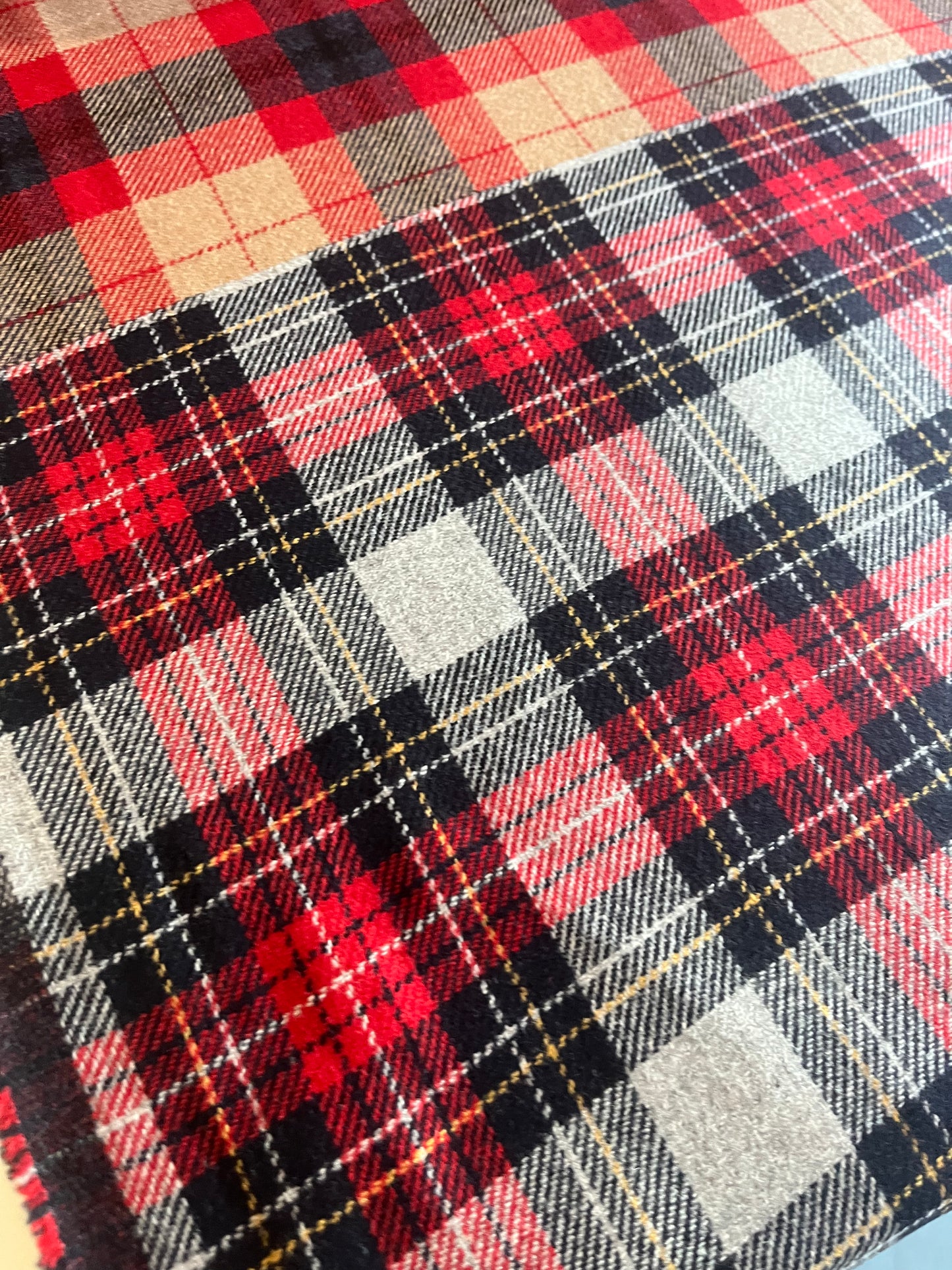 KAREN 001  heavy wool check patchwork from Tommy H