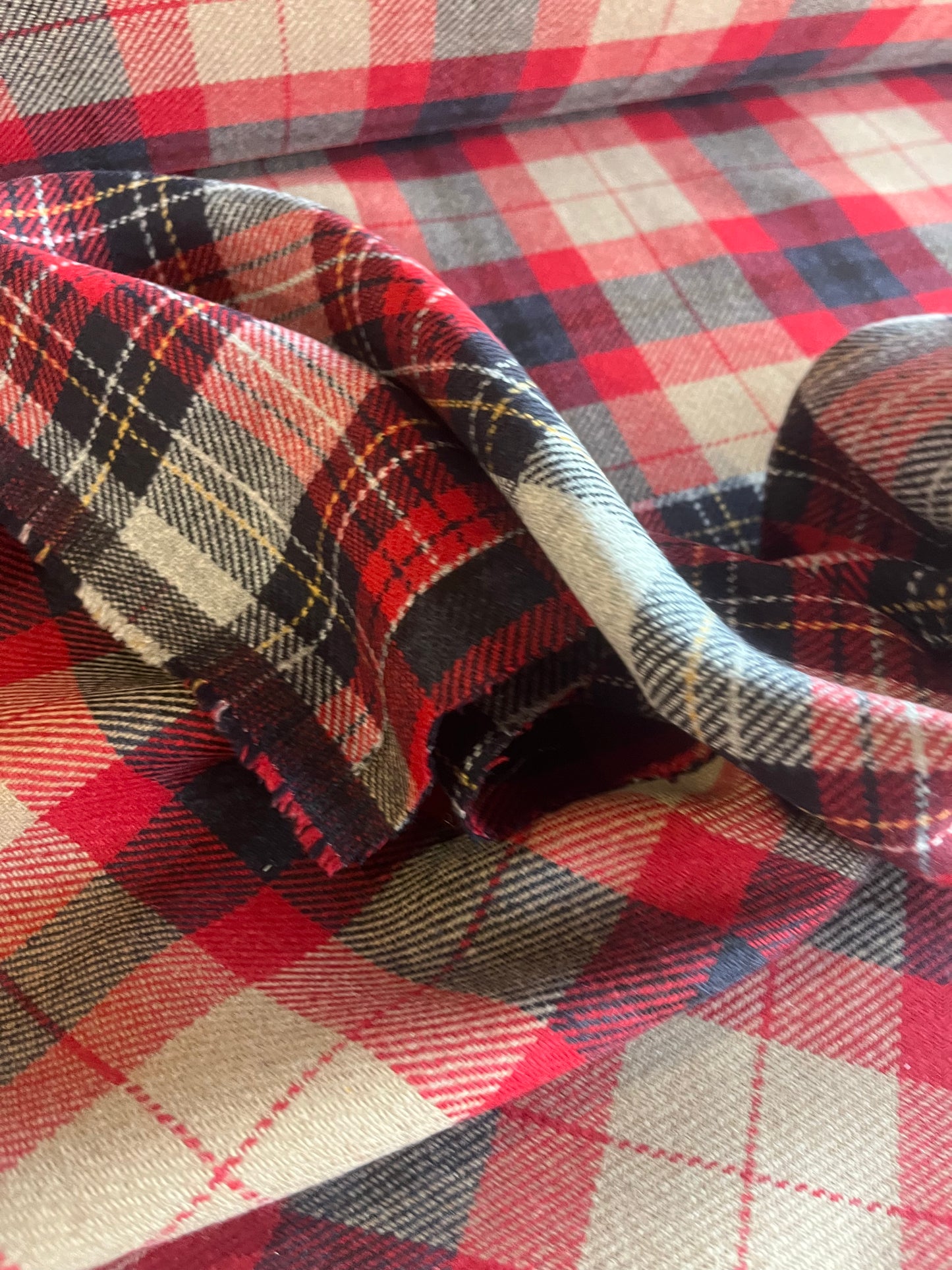 KAREN 001  heavy wool check patchwork from Tommy H