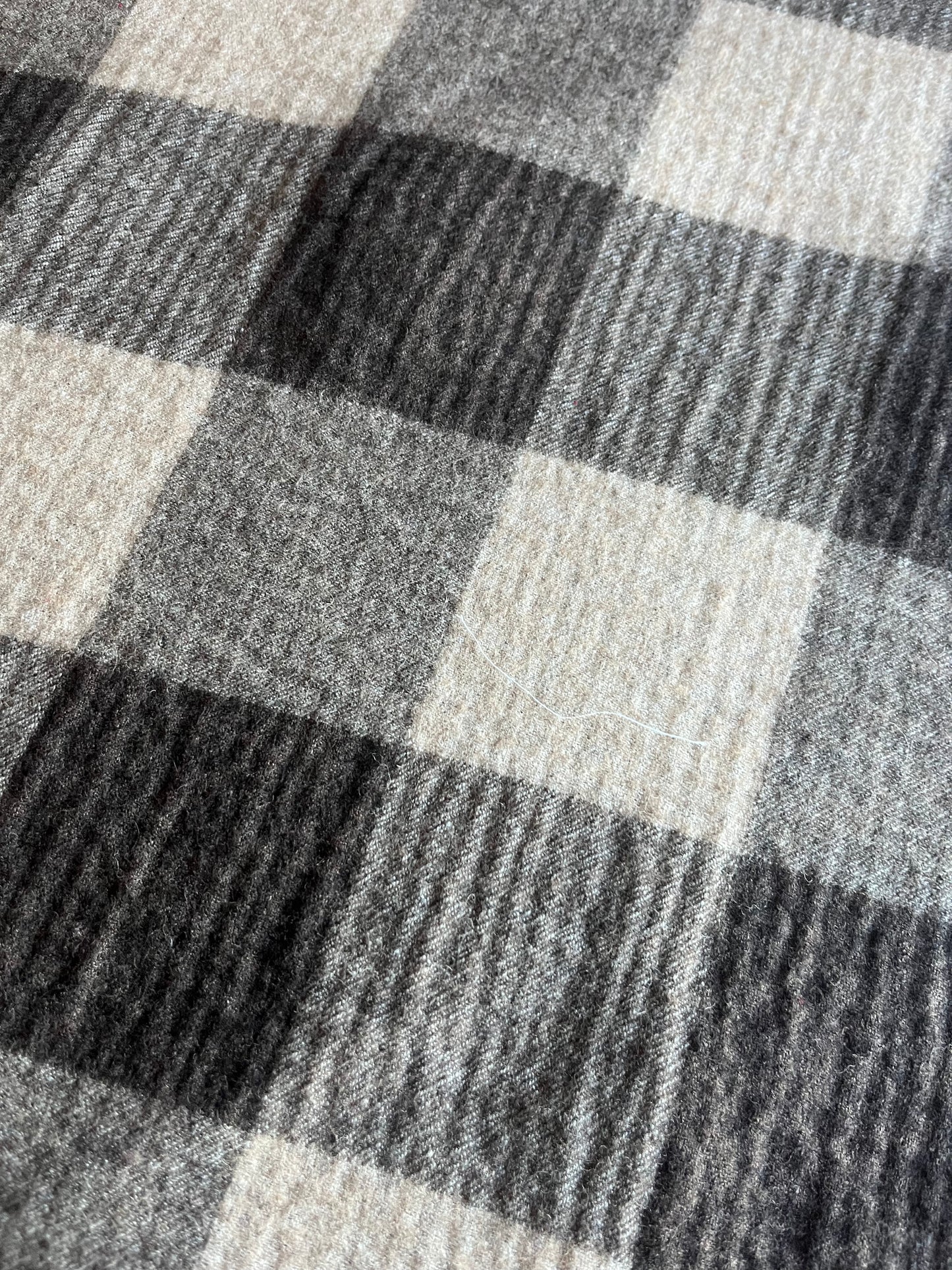 KAREN 002  heavy wool check patchwork from Tommy H
