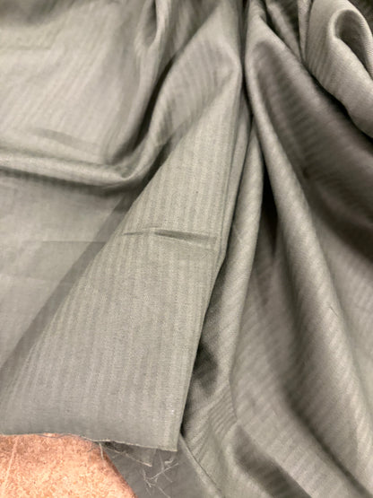 TASHA 015 khaky cotton colourwoven stretch shirting stripes