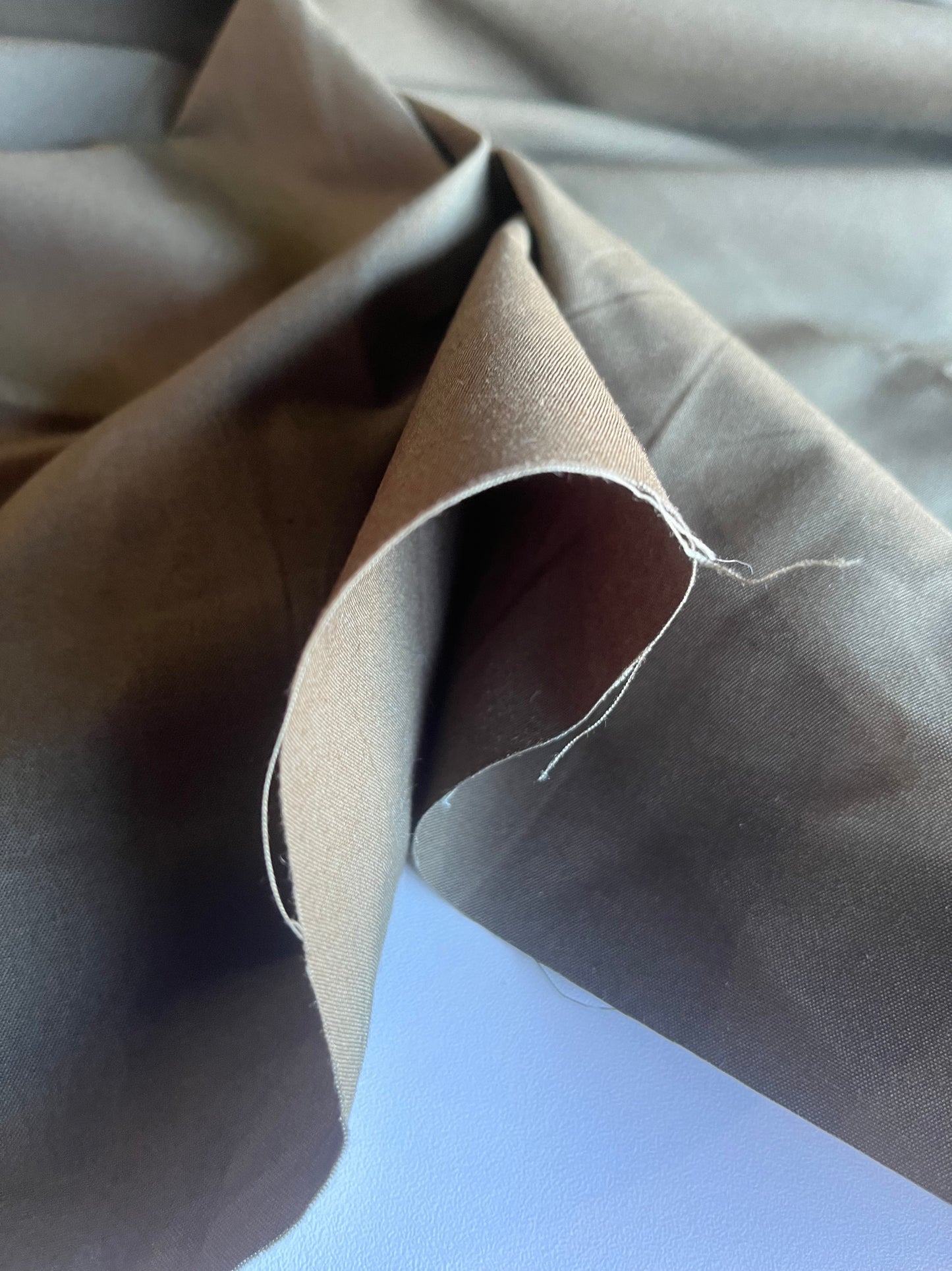 KAREN 008 waxed cotton waterrepellant khaky