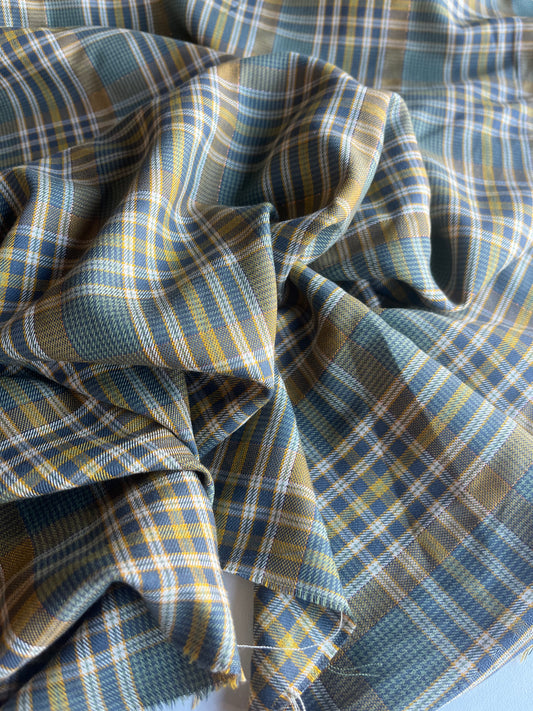 KAREN 009 cotton lurex check