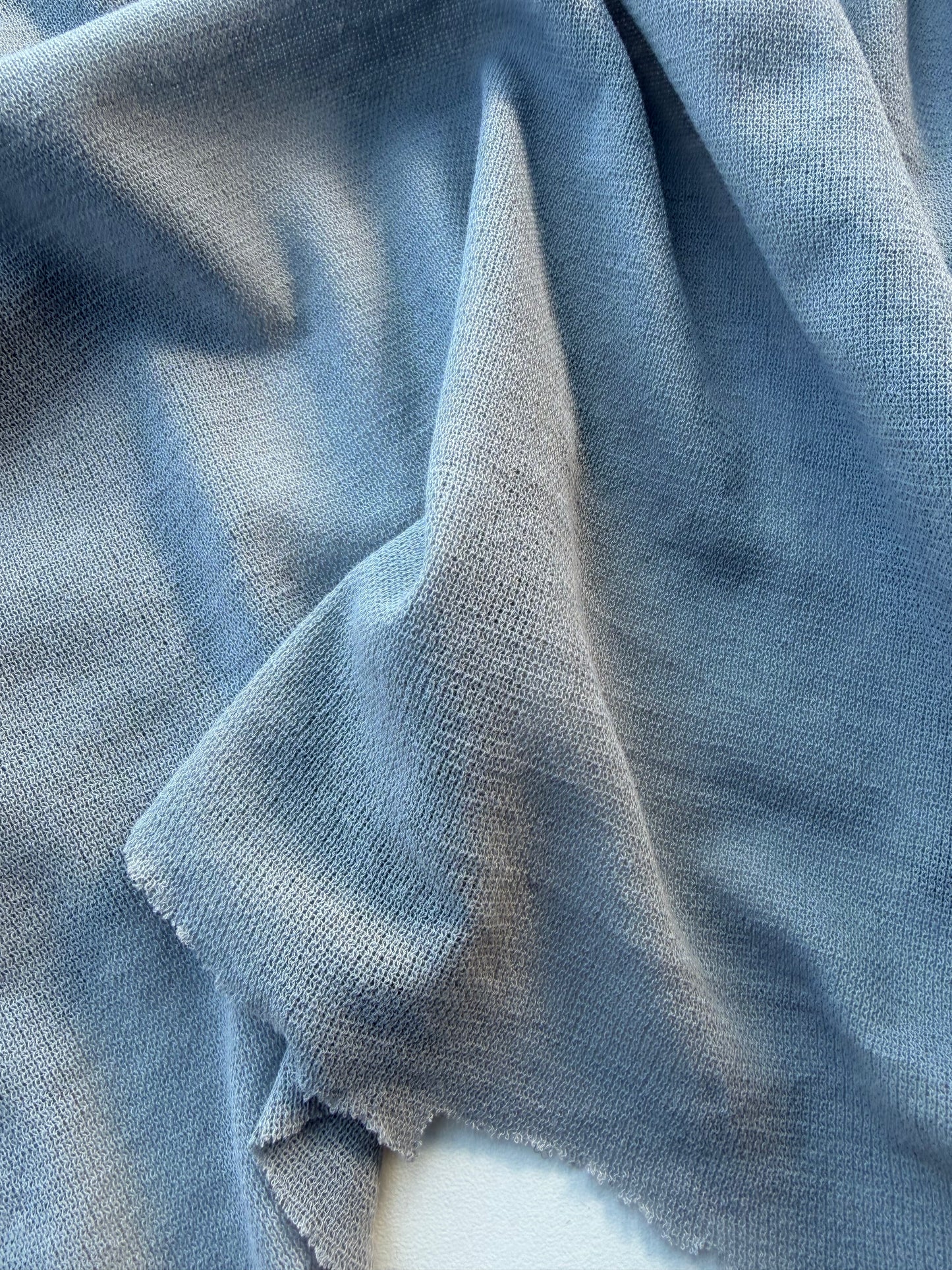 BURNS 001 grey Jersey Gazata crêpe