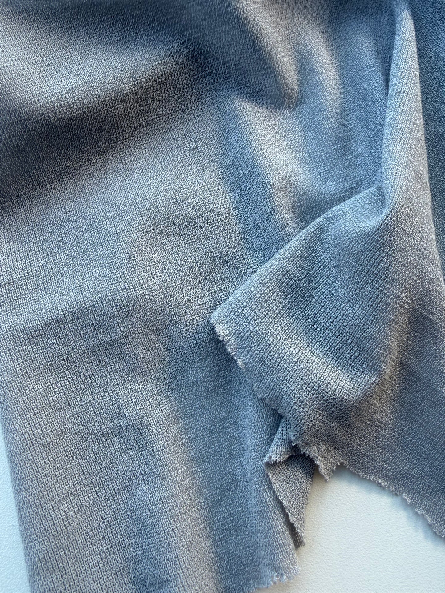 BURNS 001 grey Jersey Gazata crêpe